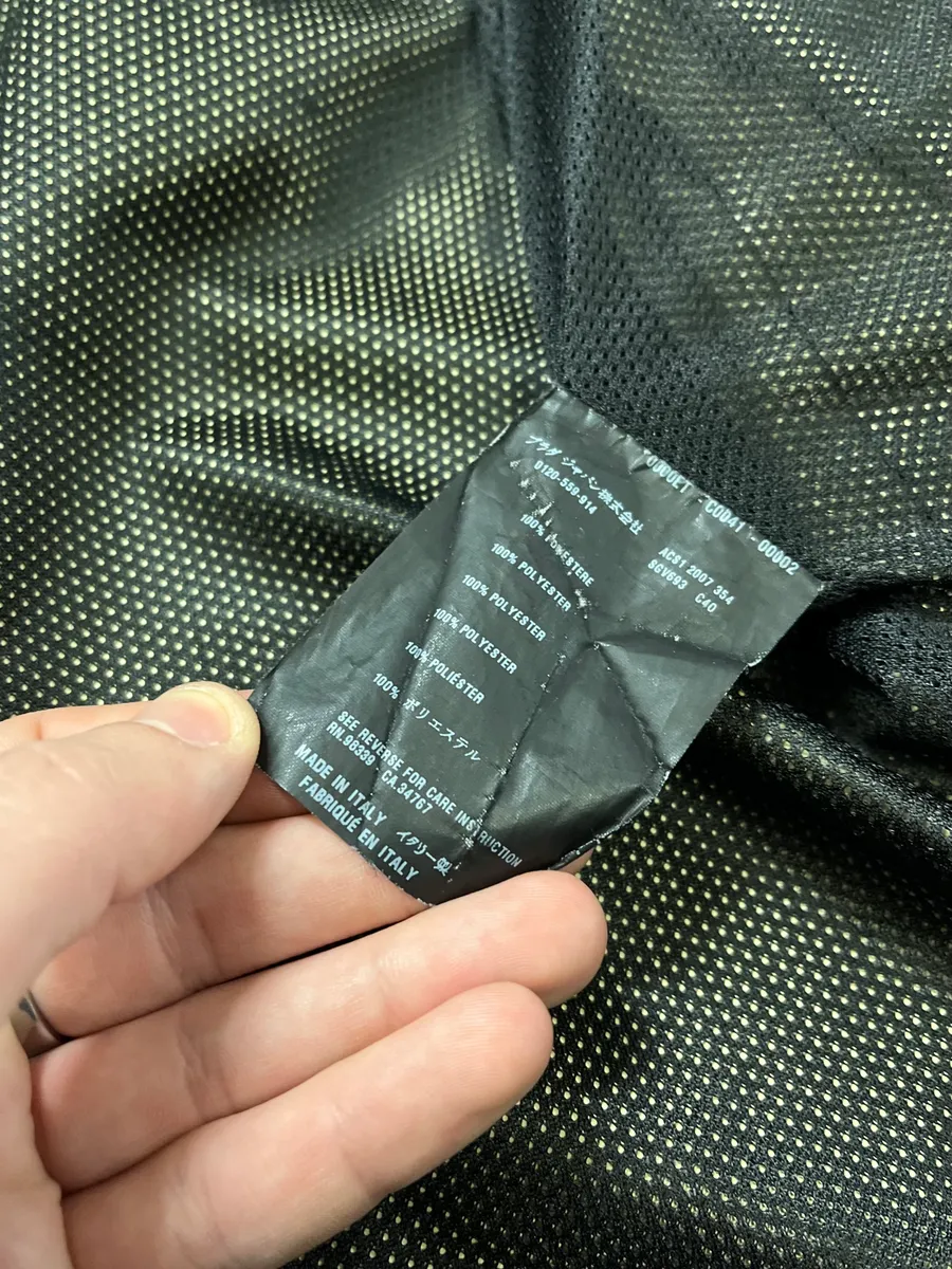 2000s Prada Black Light Tactical Nylon Jacket - Image 12