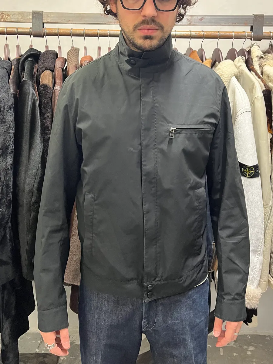 2000s Prada Black Light Tactical Nylon Jacket - Image 15