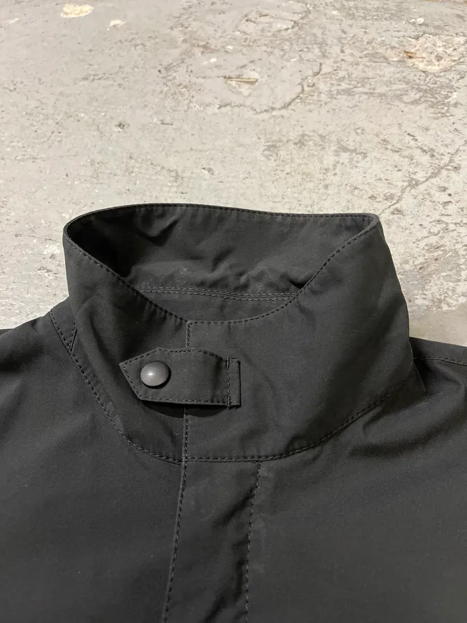 2000s Prada Black Light Tactical Nylon Jacket - Image 4