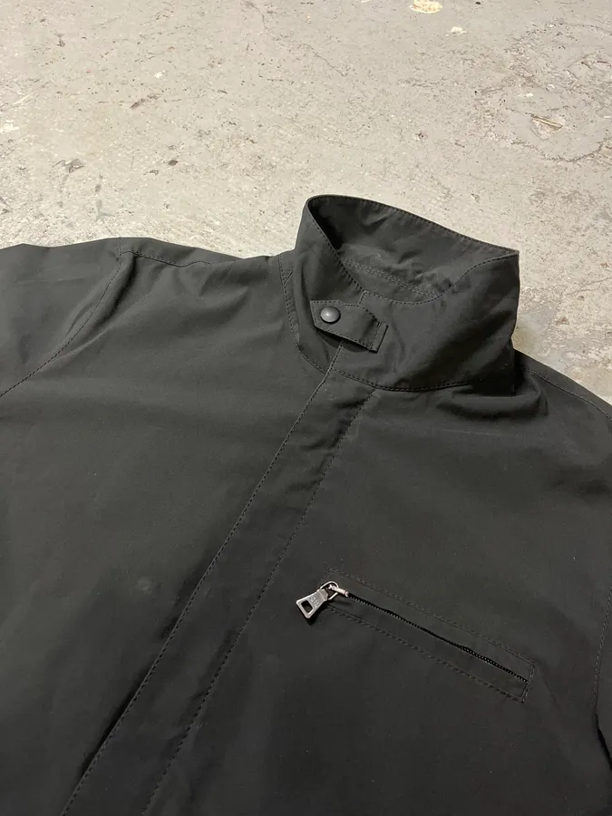 2000s Prada Black Light Tactical Nylon Jacket - Image 5