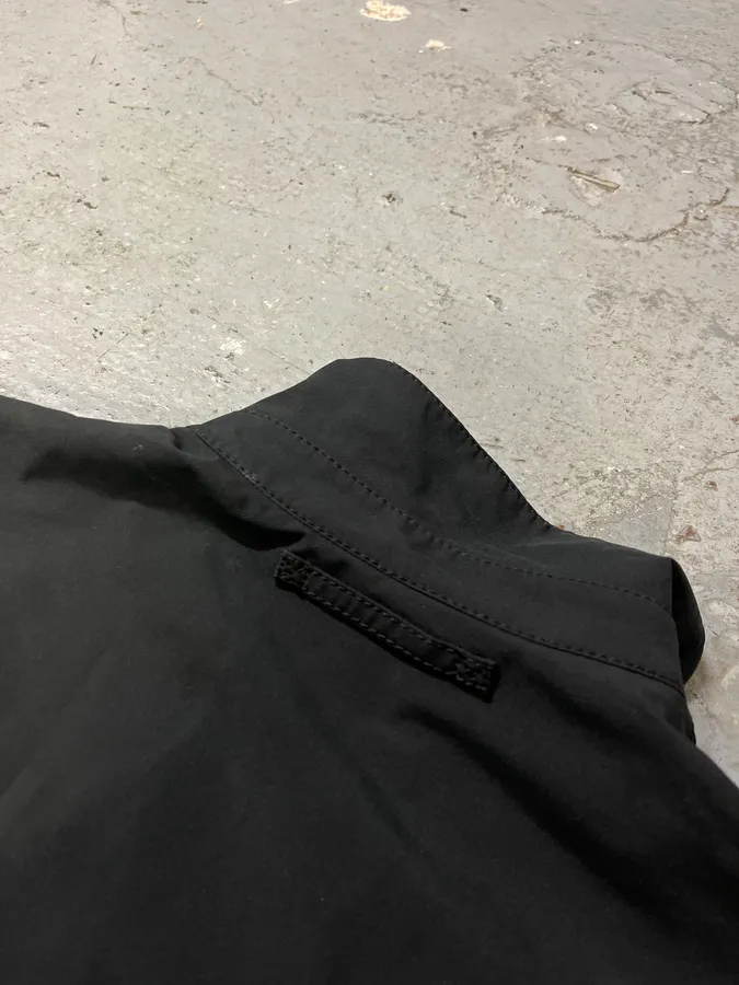 2000s Prada Black Light Tactical Nylon Jacket - Image 8