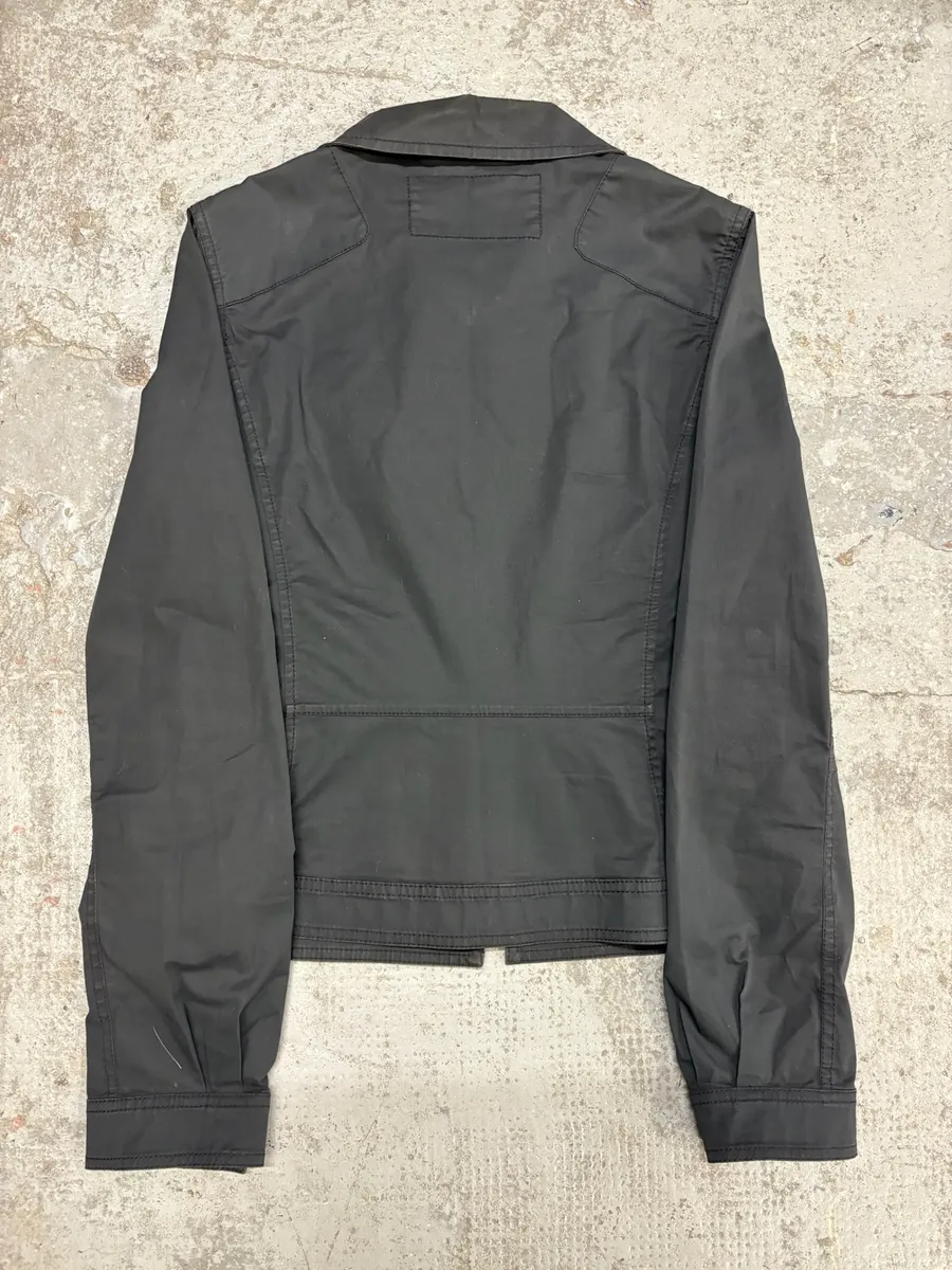 2000s Prada Black Minimalist Jacket - Image 4