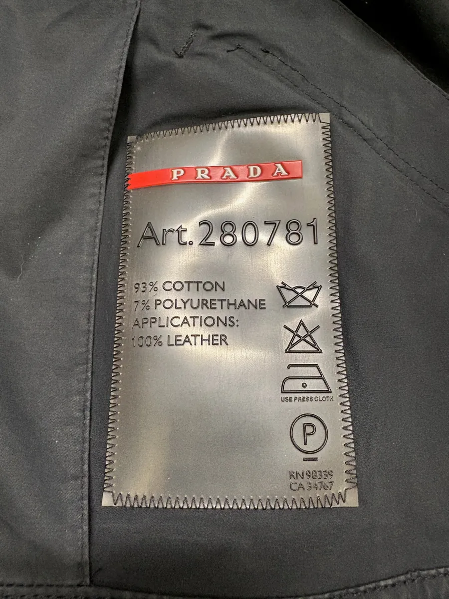 2000s Prada Black Minimalist Jacket - Image 5