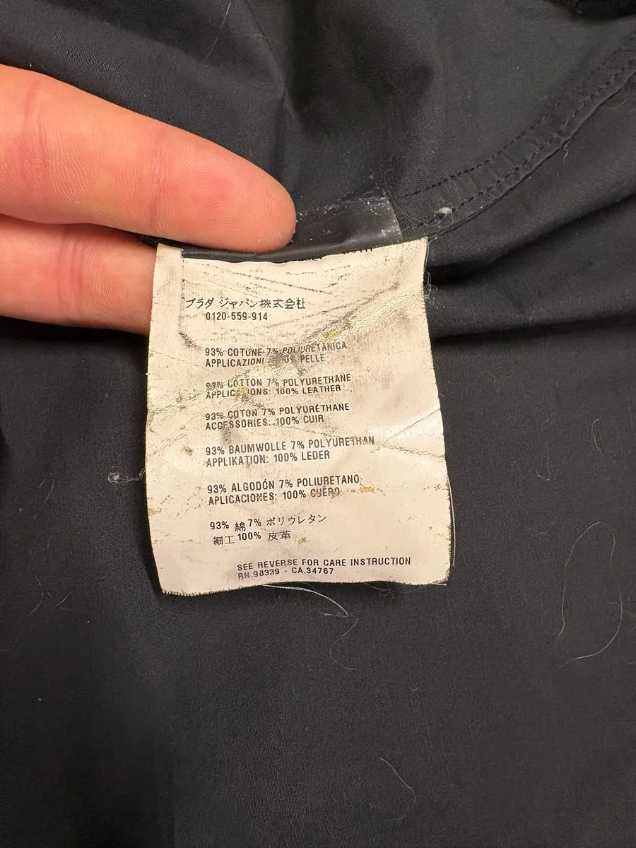2000s Prada Black Minimalist Jacket - Image 6