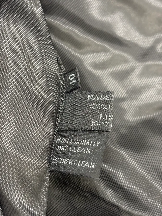 2000s Prada Black Minimalist Leather Blazer Jacket - Image 10