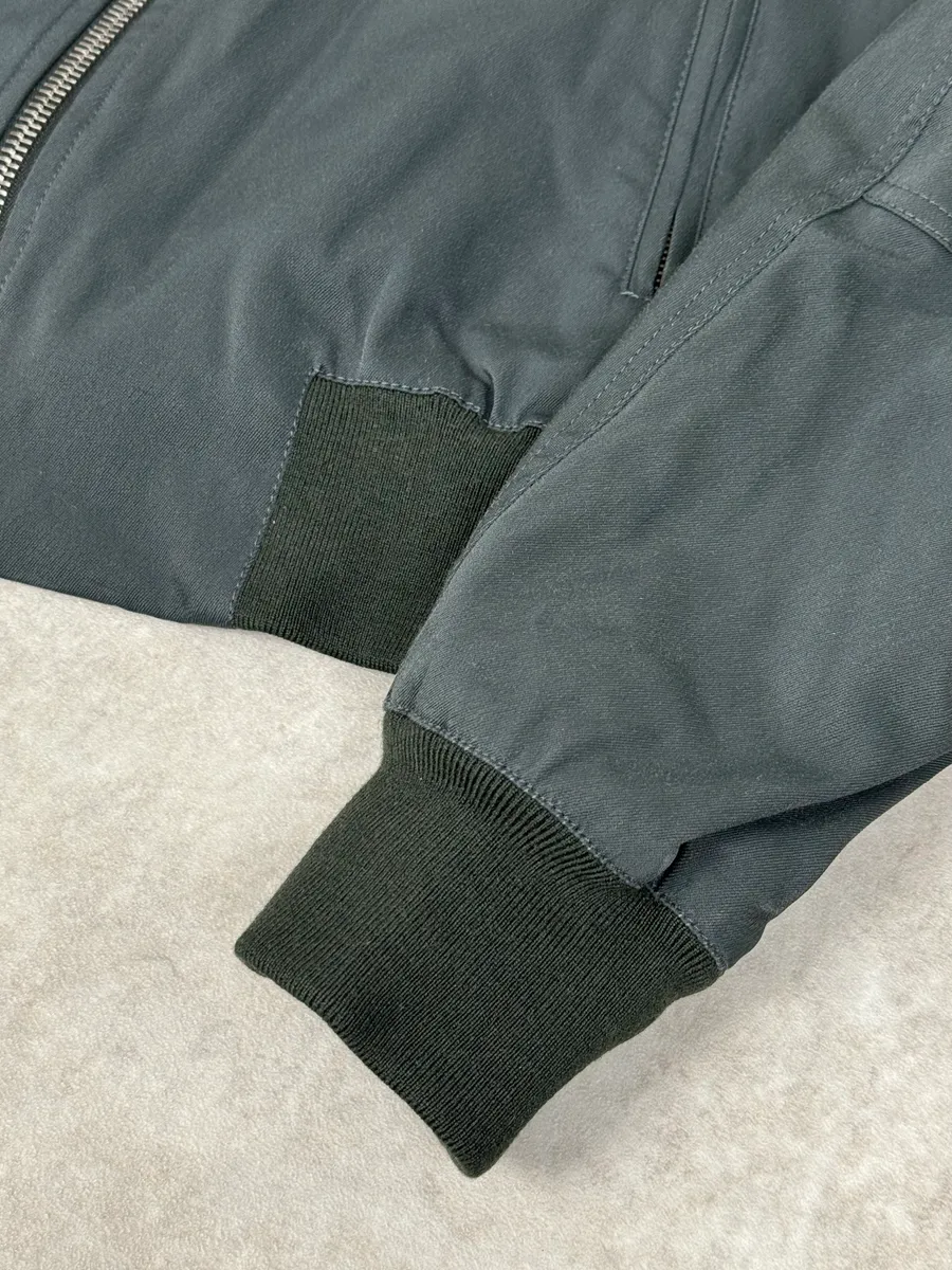 2000s Prada Black Nylon Bomber Jacket - Image 7