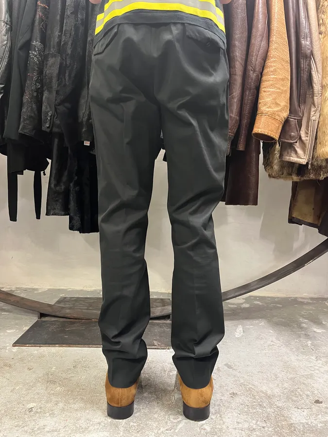 2000s Prada Black Soft Tailored Pants - Image 3