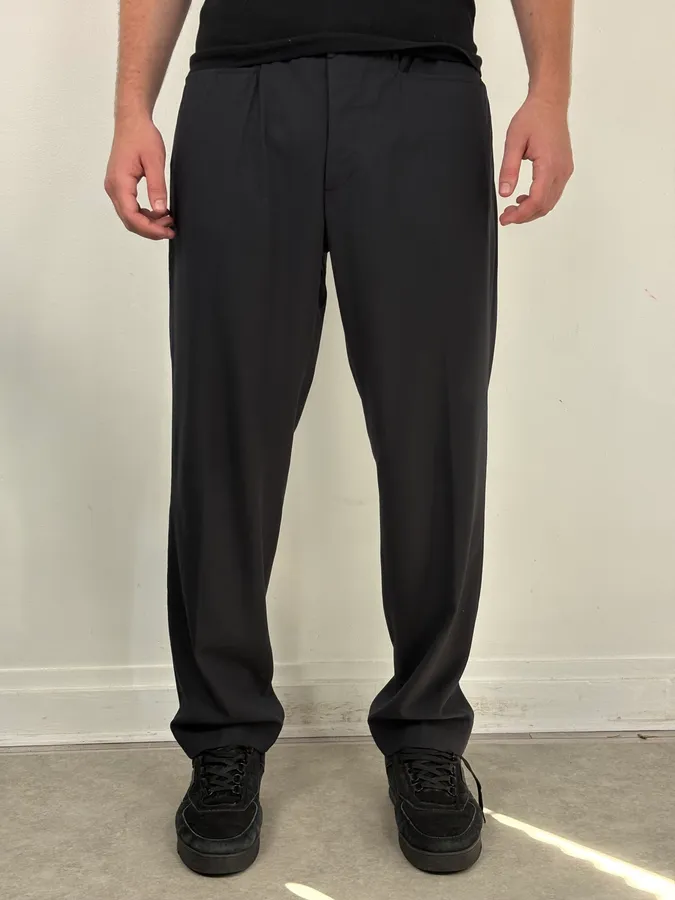 2000s Prada Black Tailored Pants - Image 2
