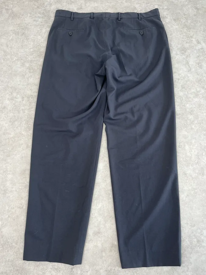 2000s Prada Black Tailored Pants - Image 6