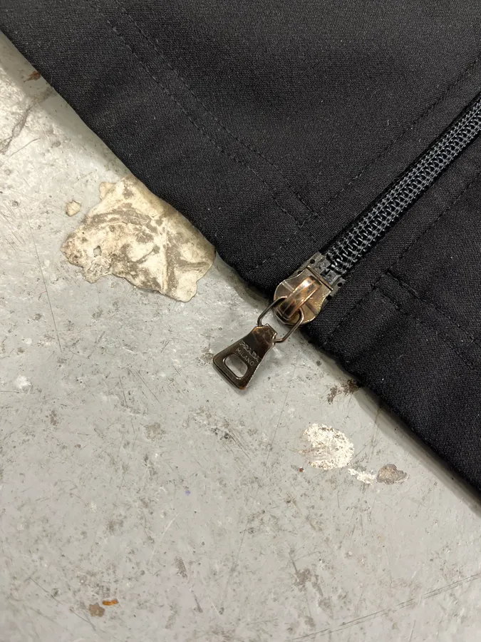 2000s Prada Black Tracksuit Jacket - Image 5