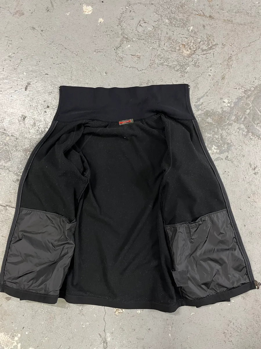 2000s Prada Black Tracksuit Jacket - Image 9