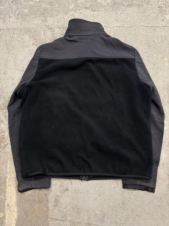 2000s Prada Black Wool Fleece Jacket - Image 4
