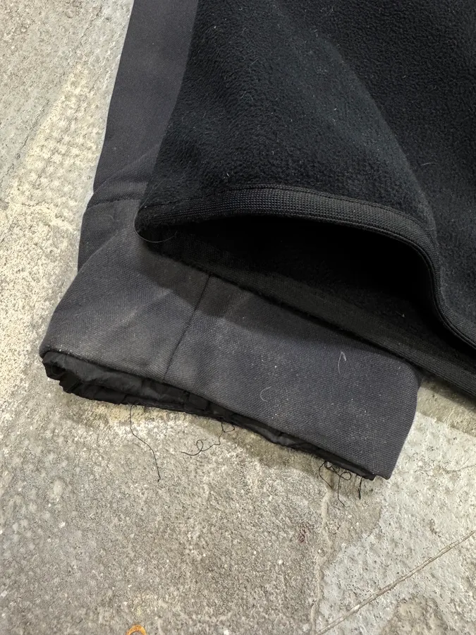 2000s Prada Black Wool Fleece Jacket - Image 6