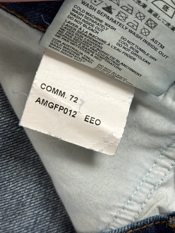2000s Prada Blue Faded Denim Jeans - Image 13