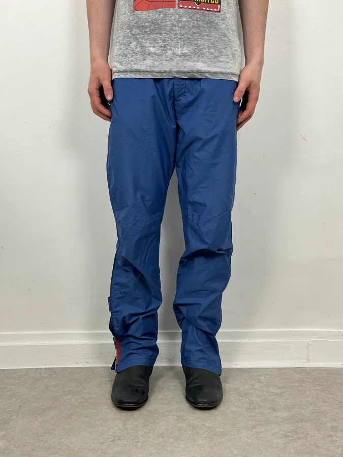 2000s Prada Blue Linea Rossa Ski Pants - Image 2