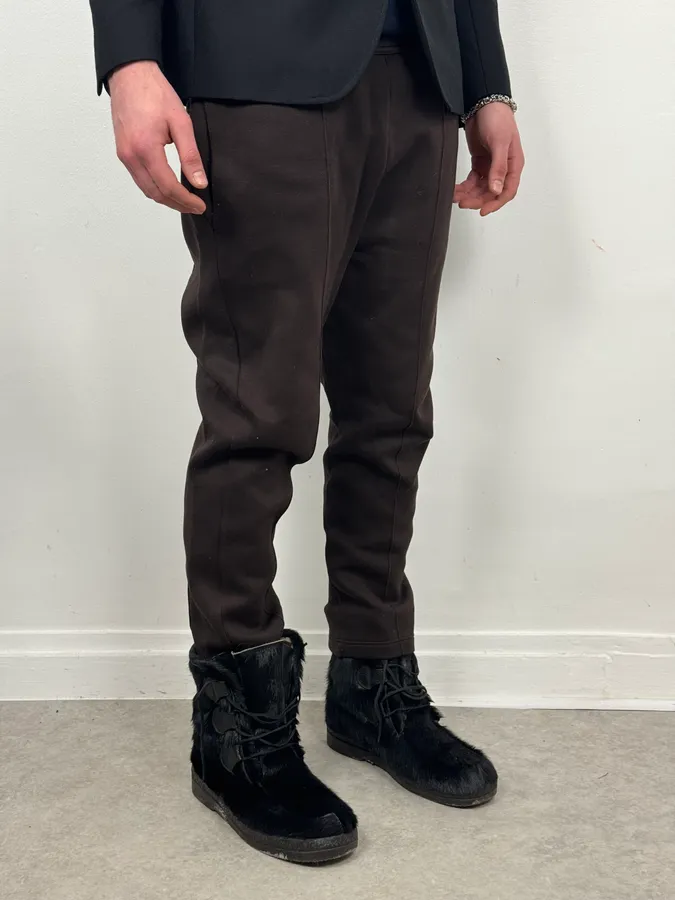 2000s Prada Brown Cozy Tailored Pants - Image 3