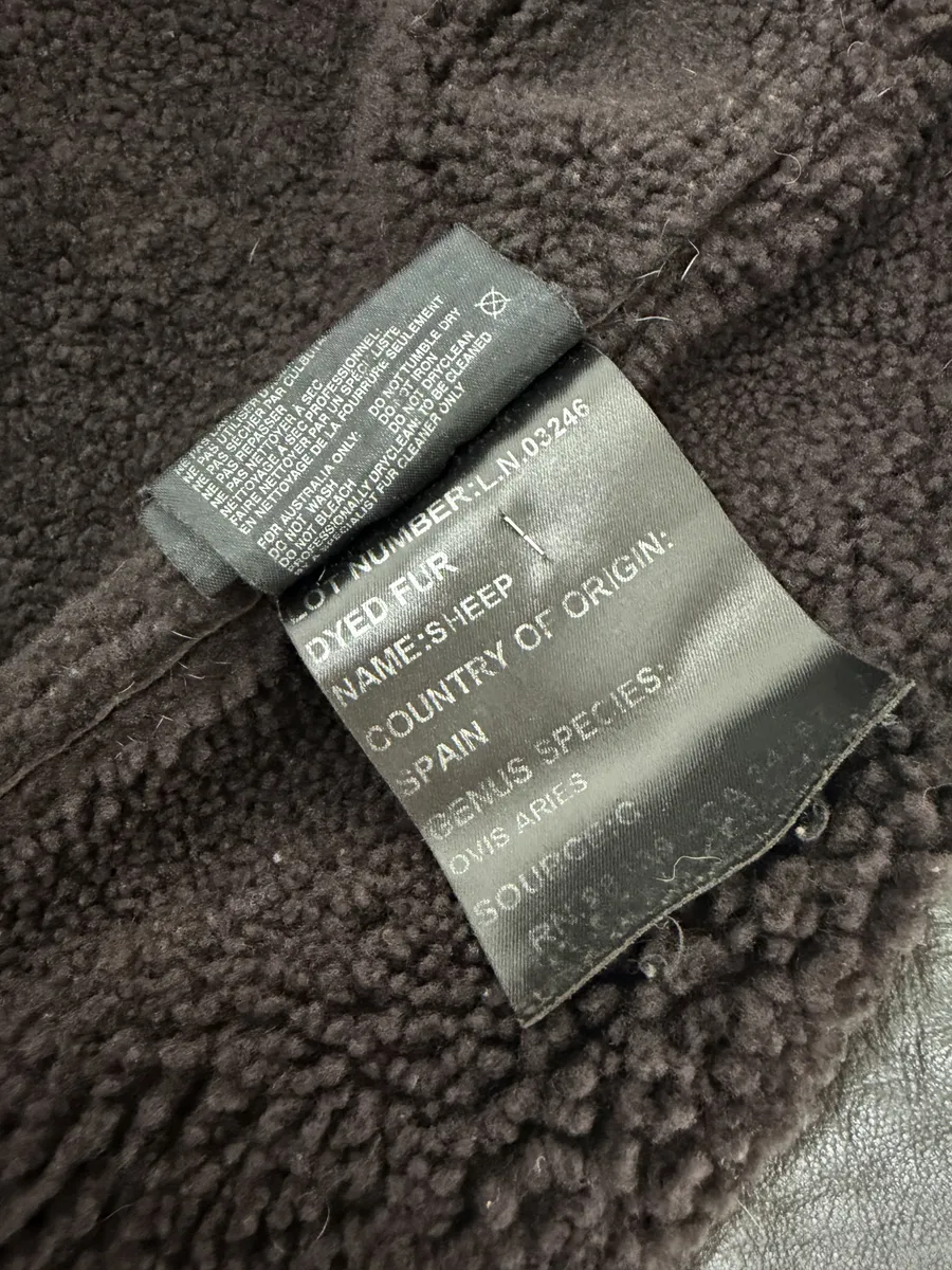 2000s Prada Brown Eroded Hooded Leather Jacket - Image 6