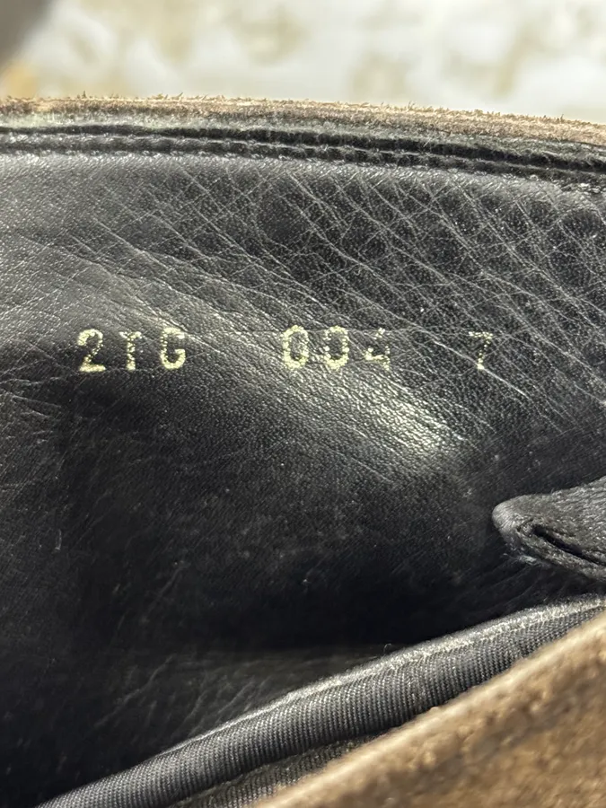 2000s Prada Brown High Suede Leather Boots - Image 8