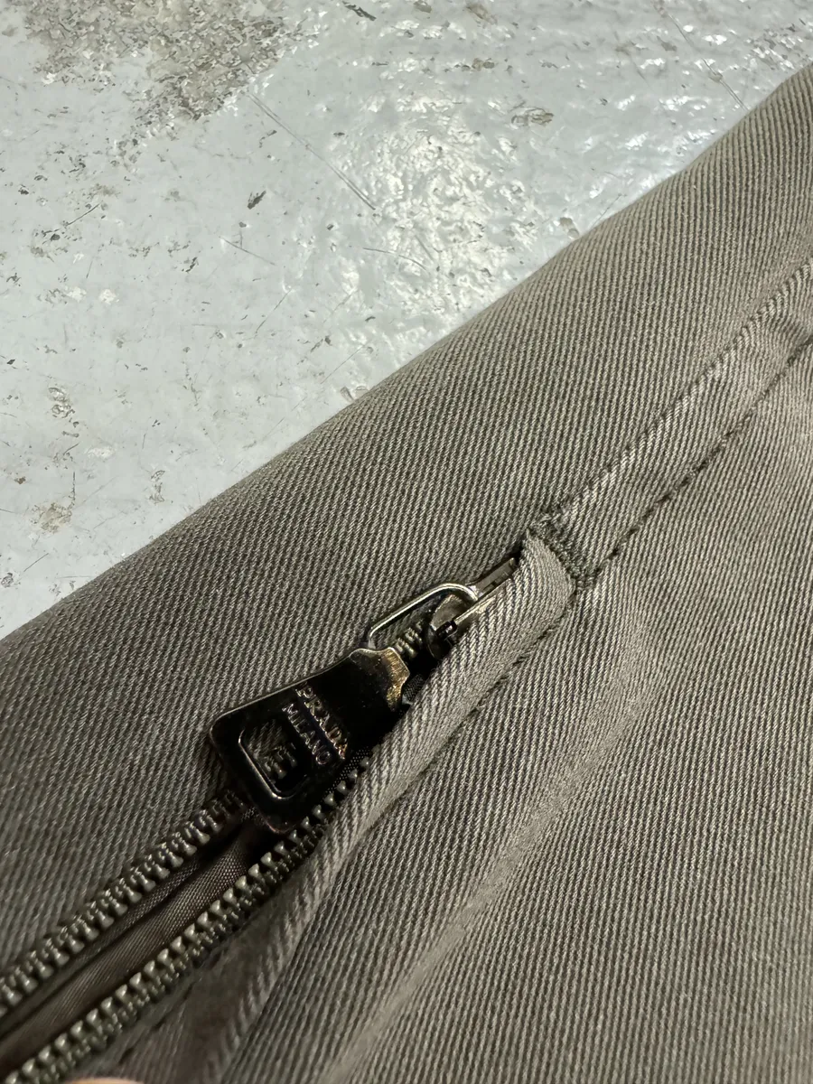 2000s Prada Brown Linea Rossa Pants - Image 10