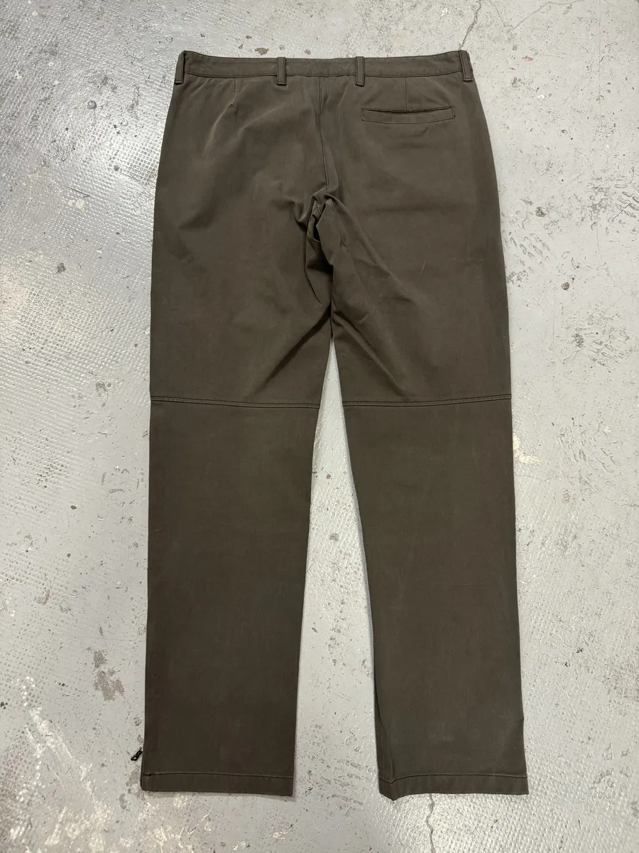 2000s Prada Brown Linea Rossa Pants - Image 5