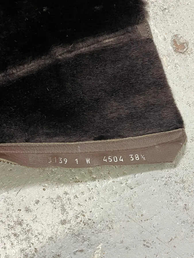 2000s Prada Brown Suede Ankle Boxing Leather Boots - Image 6