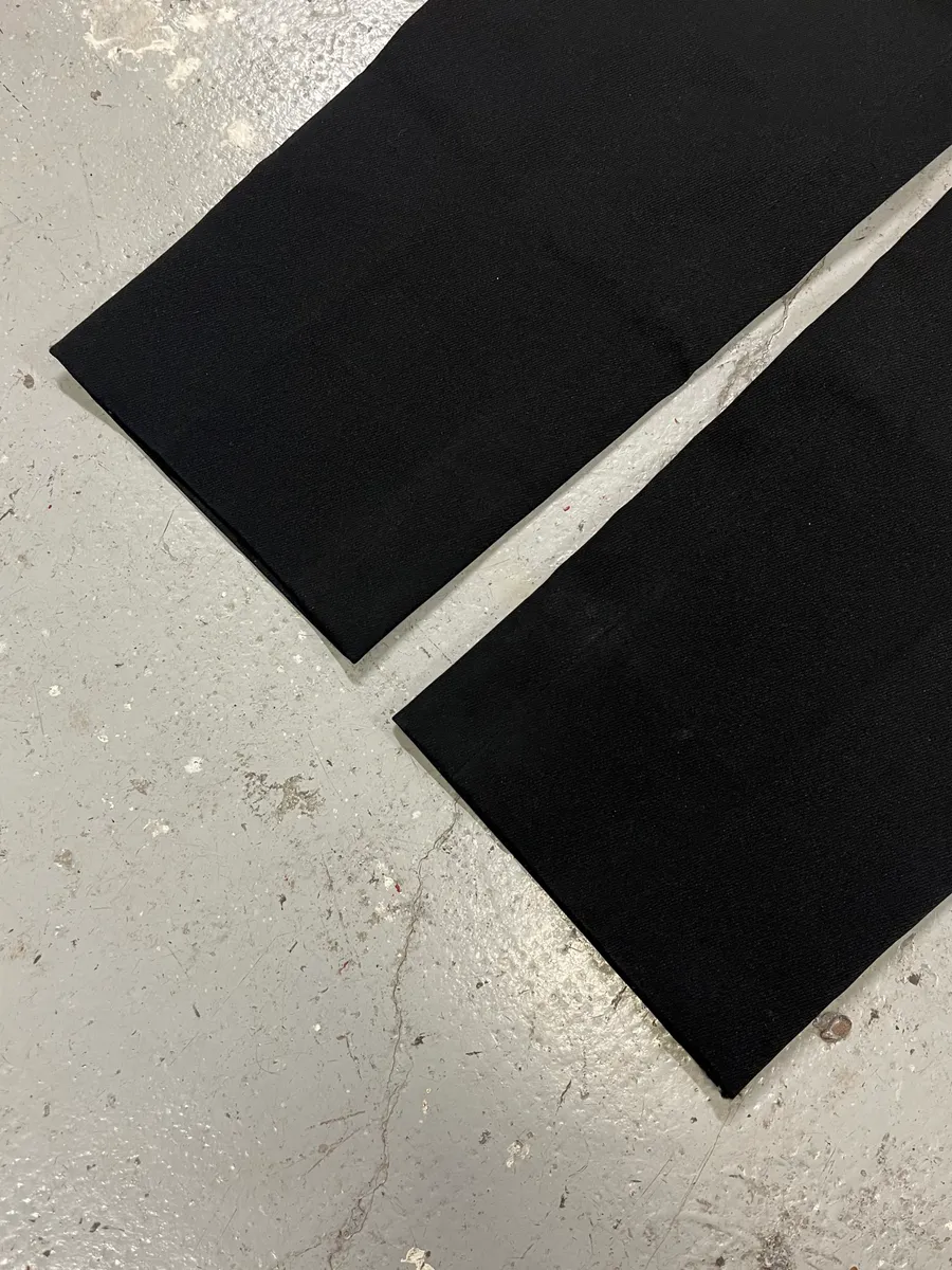 2000s Prada Cozy Tailored Black Pants - Image 6