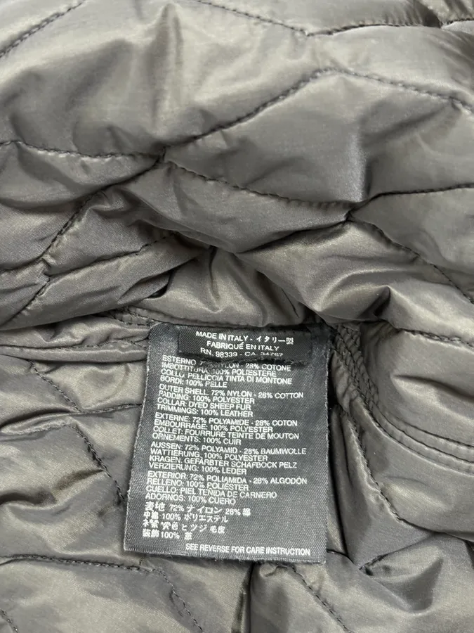 2000s Prada Dark Olive Green Parka Long Jacket - Image 11
