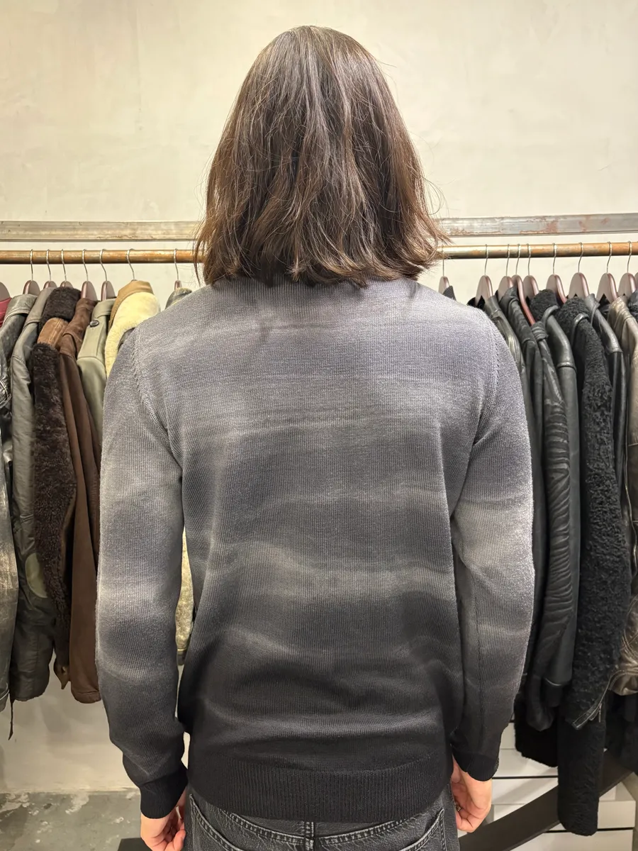 2000s Prada Faded Grey Turtleneck - Image 3