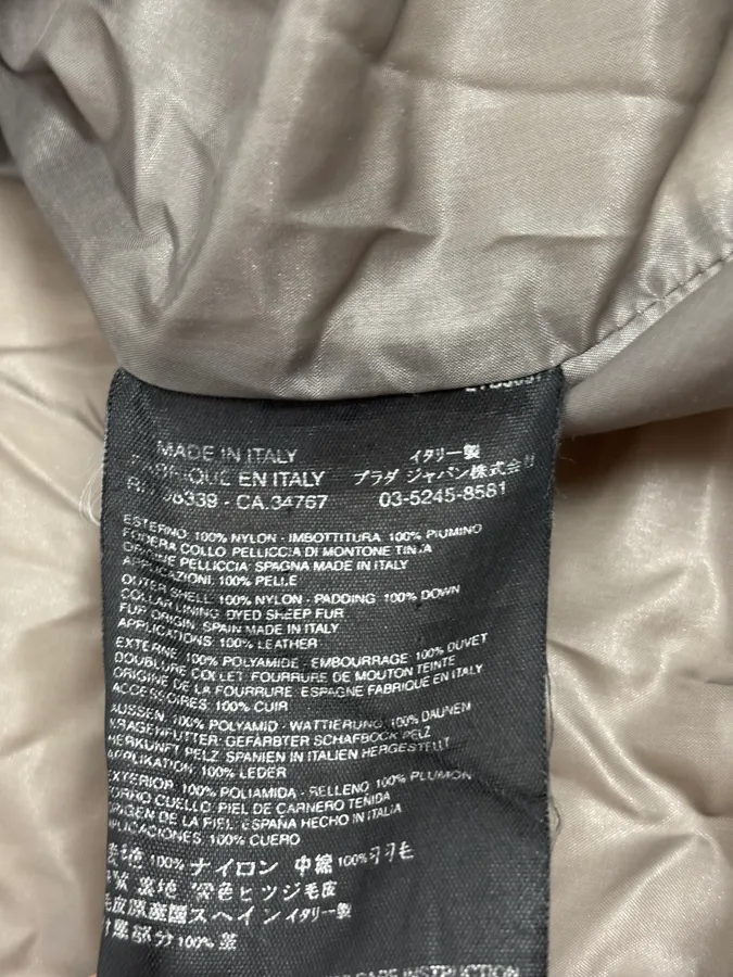 2000s Prada Forest Green Nylon Puffer Jacket - Image 15