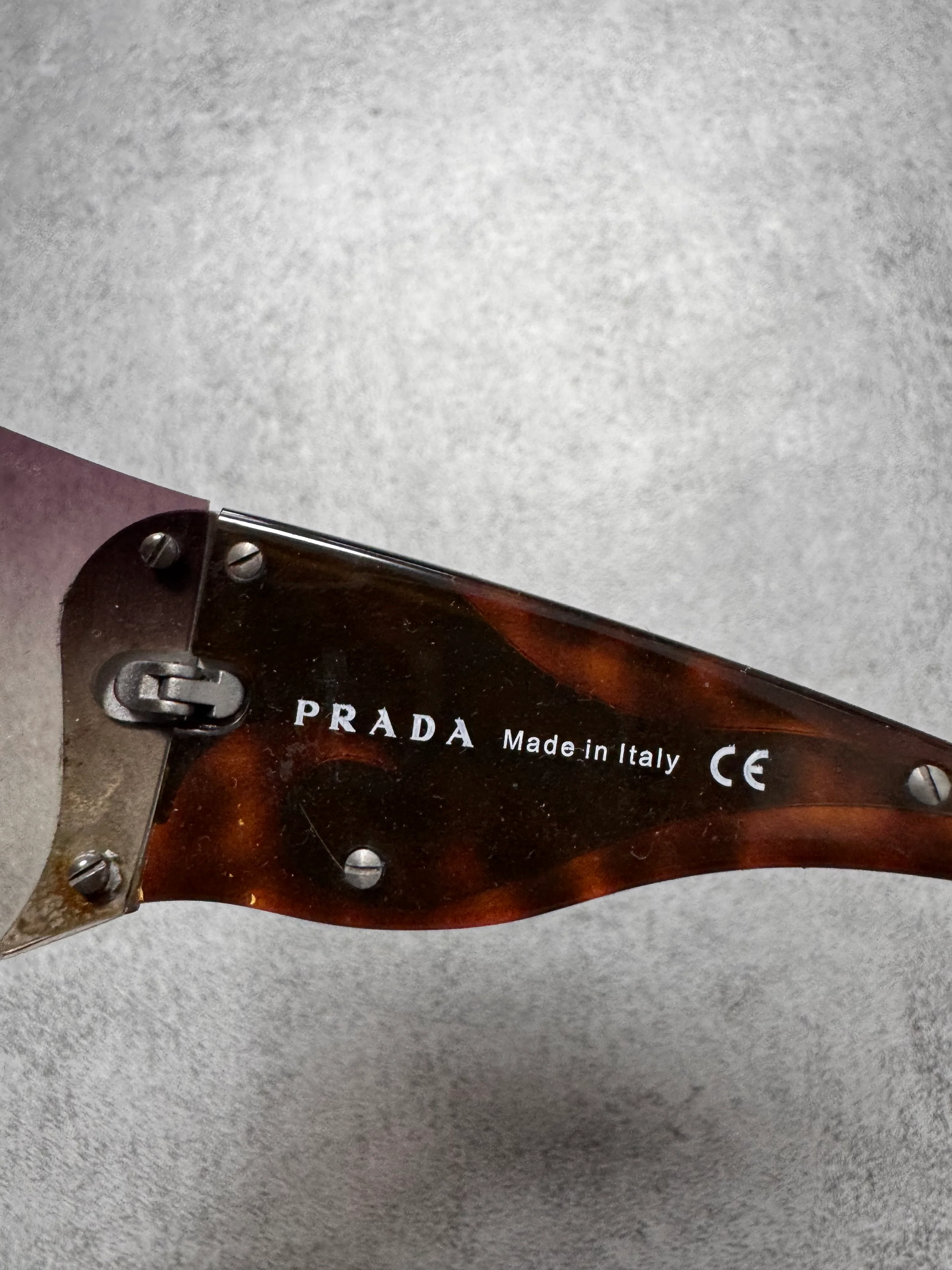 2000s Prada Google Tribal Sunglasses - Image 5