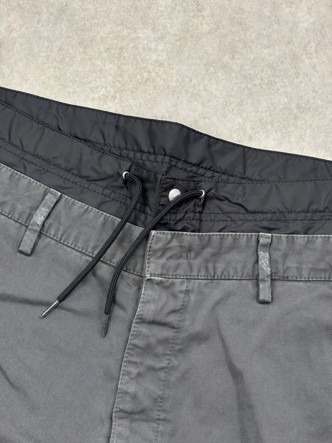 2000s Prada Grey Cozy Pants - Image 9
