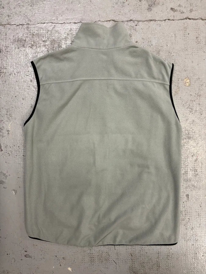 2000s Prada Grey Fleece Linea Rossa Vest - Image 4