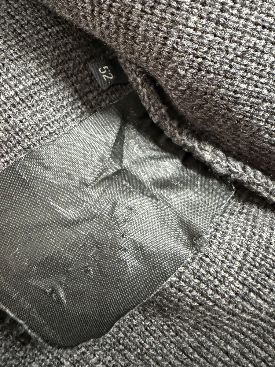 2000s Prada Grey Japan Zip-Up Jacket - Image 10