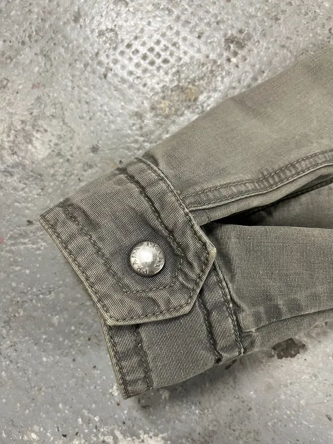 2000s Prada Grey Linea Rossa Jacket - Image 14