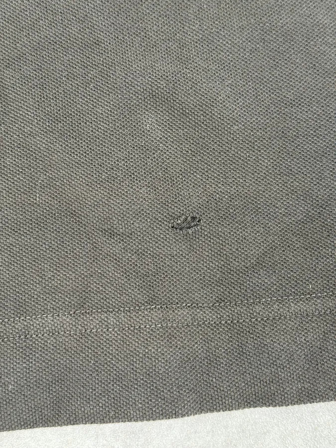 2000s Prada Grey & Red Contrast Collar Polo - Image 6