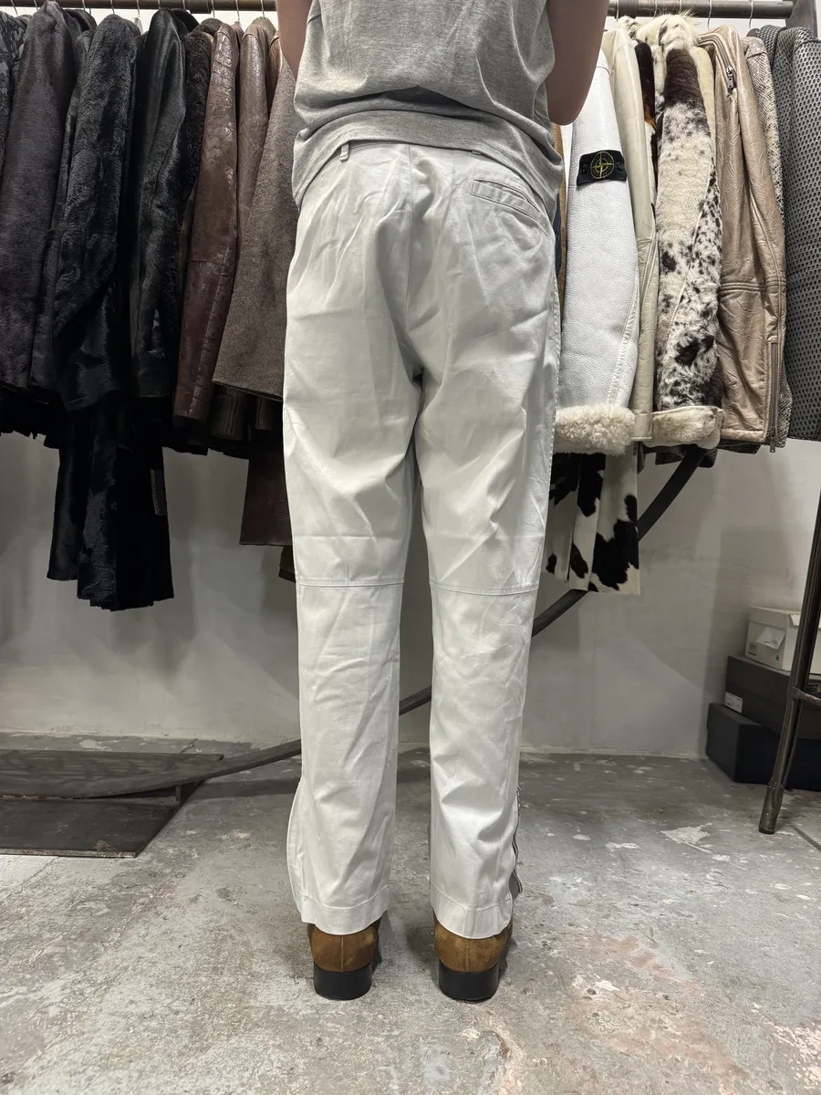 2000s Prada Grey Tactical Sport Linea Rossa Pants - Image 4