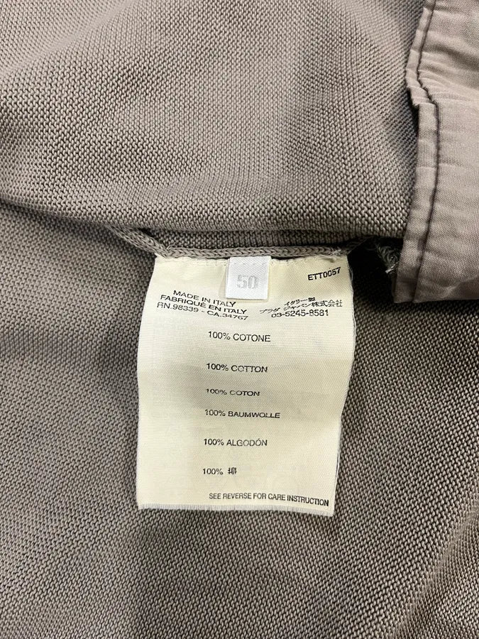 2000s Prada Grey Zip-up Sweater - Image 9