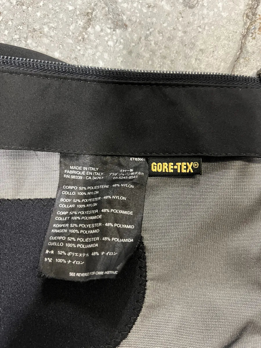 2000s Prada Light Tactical Black Nylon Gore-Tex Jacket - Image 6