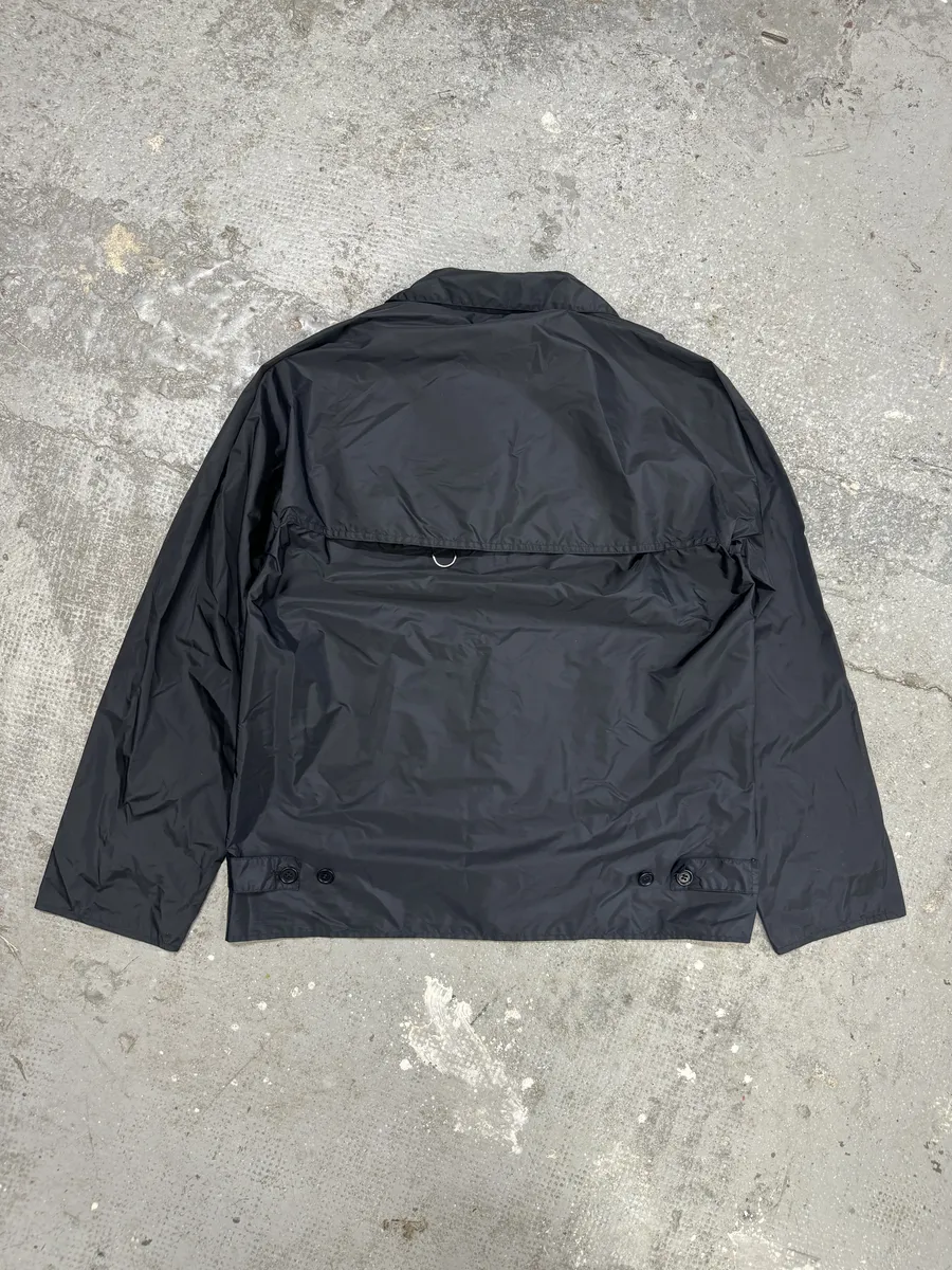 2000s Prada Light Tactical Convertible Bag Obscure Jacket - Image 4