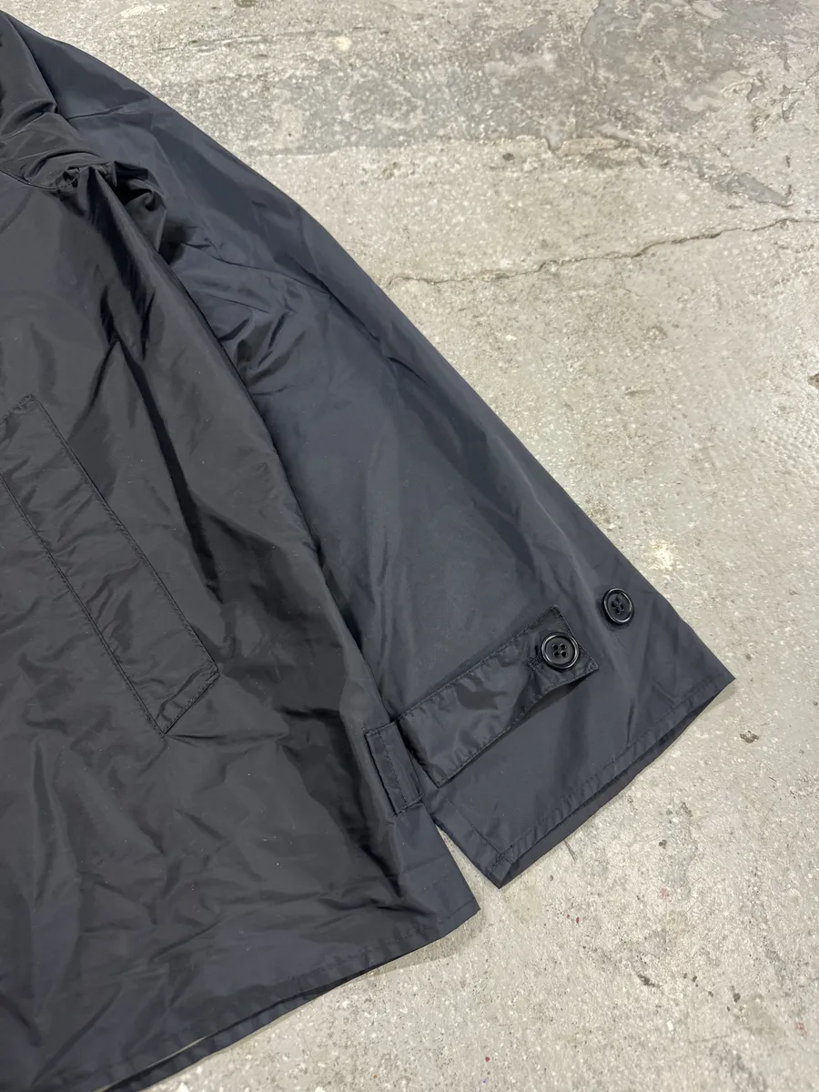 2000s Prada Light Tactical Convertible Bag Obscure Jacket - Image 9