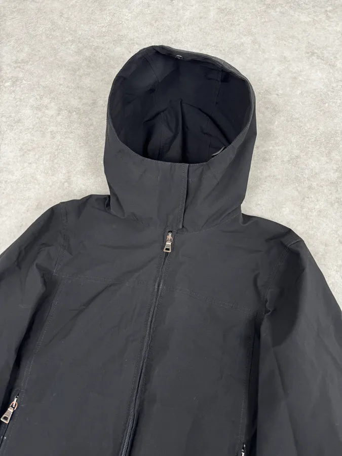 2000s Prada Linea Rossa Black Gore-Tex Windbreaker Jacket - Image 5