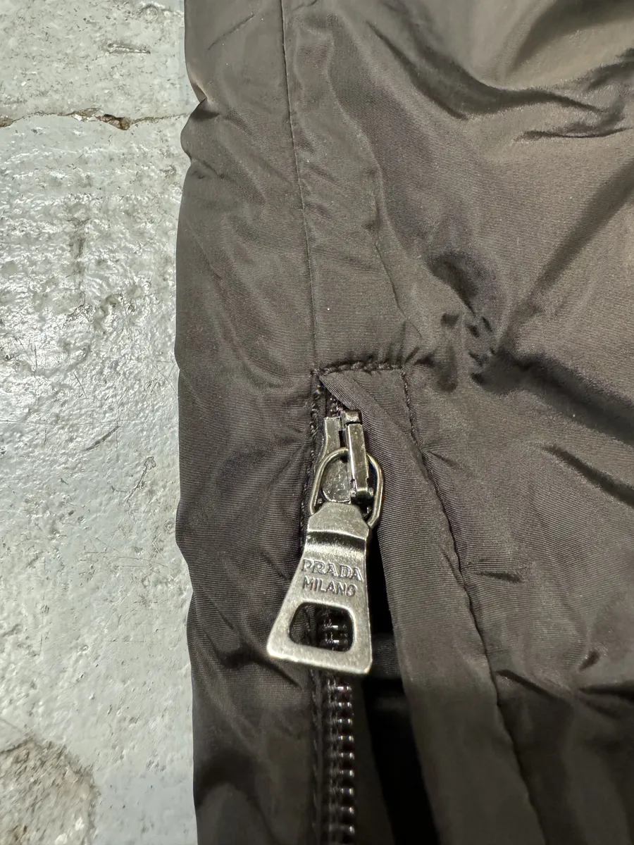 2000s Prada Linea Rossa Brown Tactical Pants - Image 7