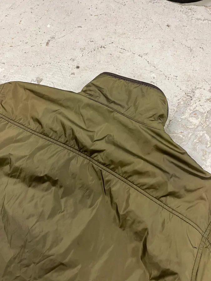 2000s Prada Linea Rossa Green Nylon Jacket - Image 10