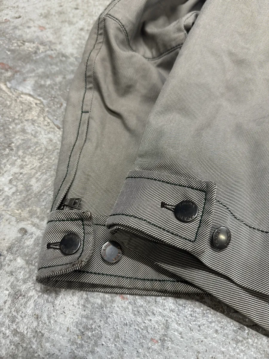 2000s Prada Linea Rossa Light Stripped Jacket - Image 10
