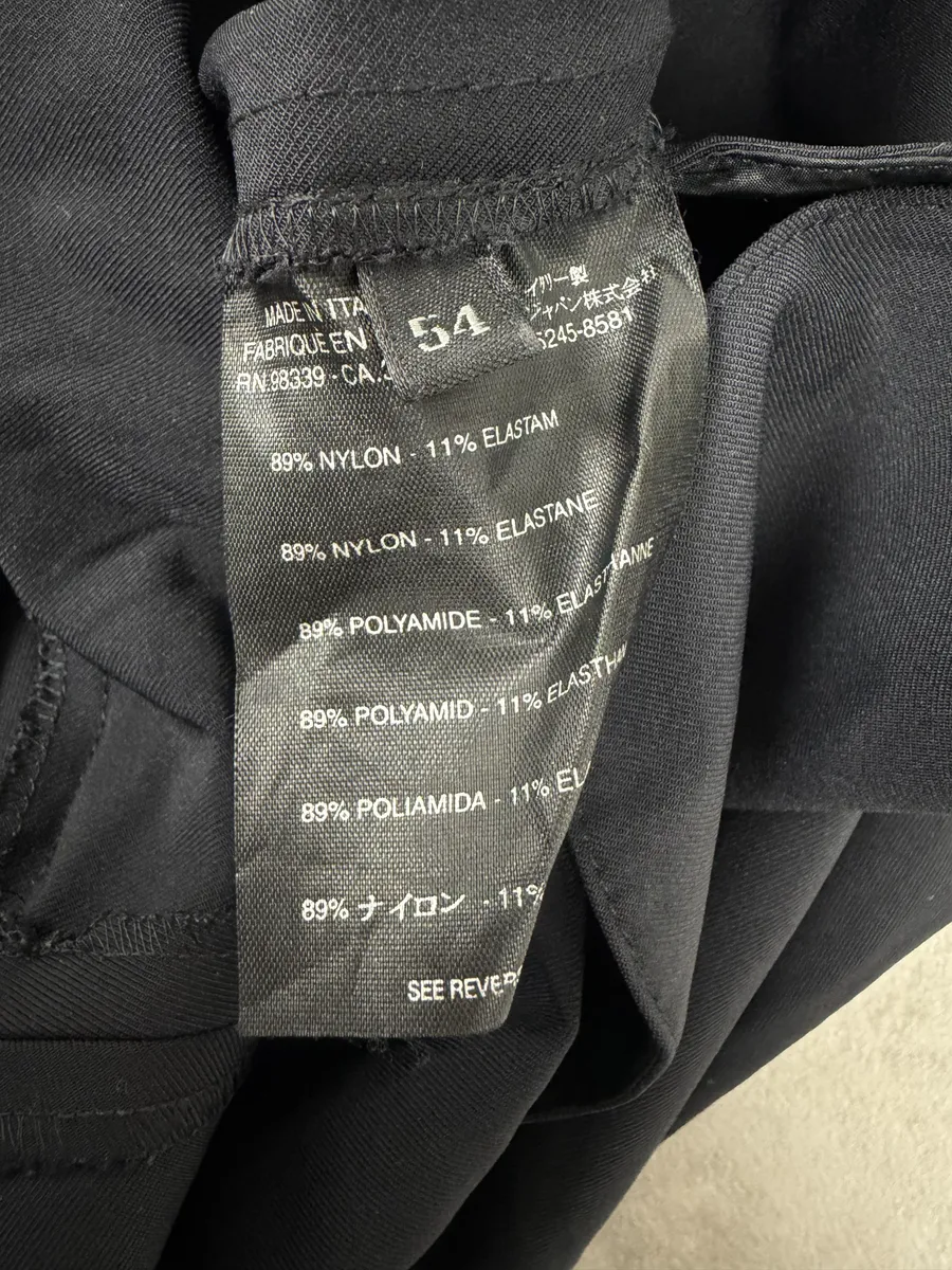 2000s Prada Linea Rossa Navy Cozy Pants - Image 10