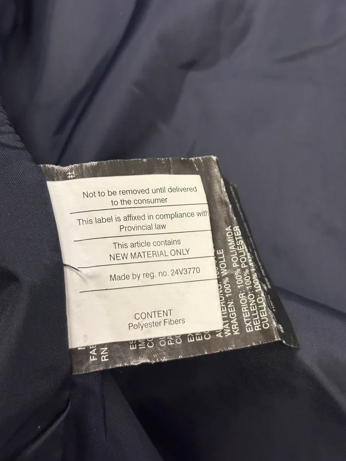 2000s Prada Linea Rossa Navy Nylon Logo Windbreaker Jacket - Image 10