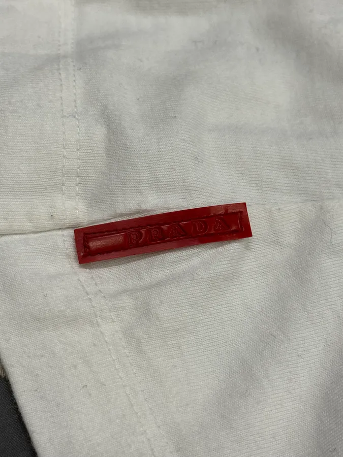 2000s Prada Linea Rossa Ski White Longsleeves - Image 8