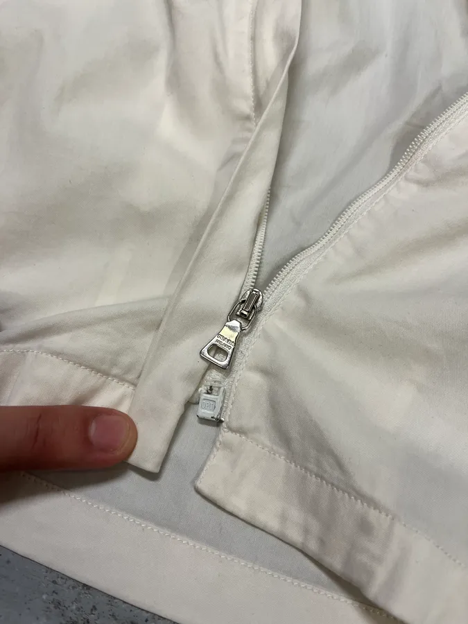 2000s Prada Linea Rossa White Tactical Vest Jacket - Image 8