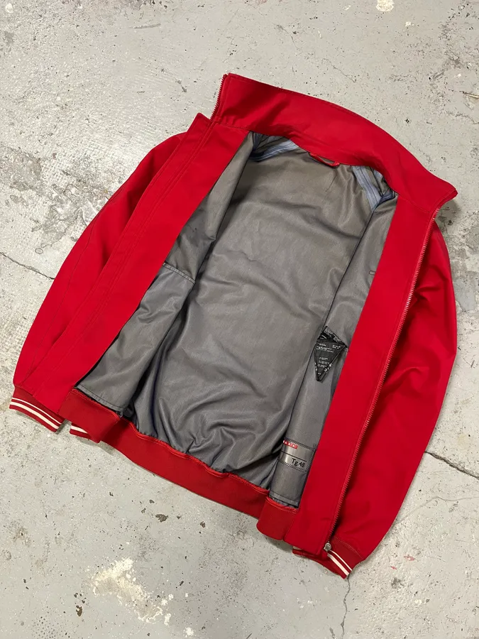 2000s Prada Luna Rossa Red Jacket - Image 5