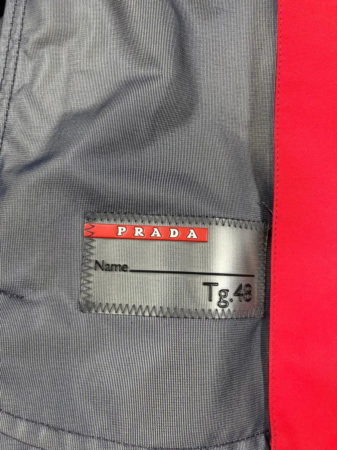 2000s Prada Luna Rossa Red Jacket - Image 9